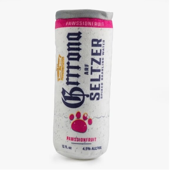 GRRRONA PAWSSIONFRUIT SELTZER DOG TOY - Picture 1 of 2